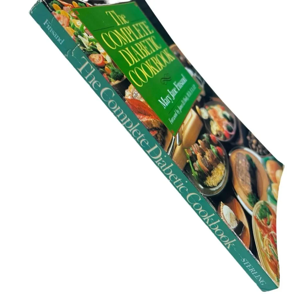 Vintage 1990 Cookbook The Complete Diabetic Cookbook Paperback